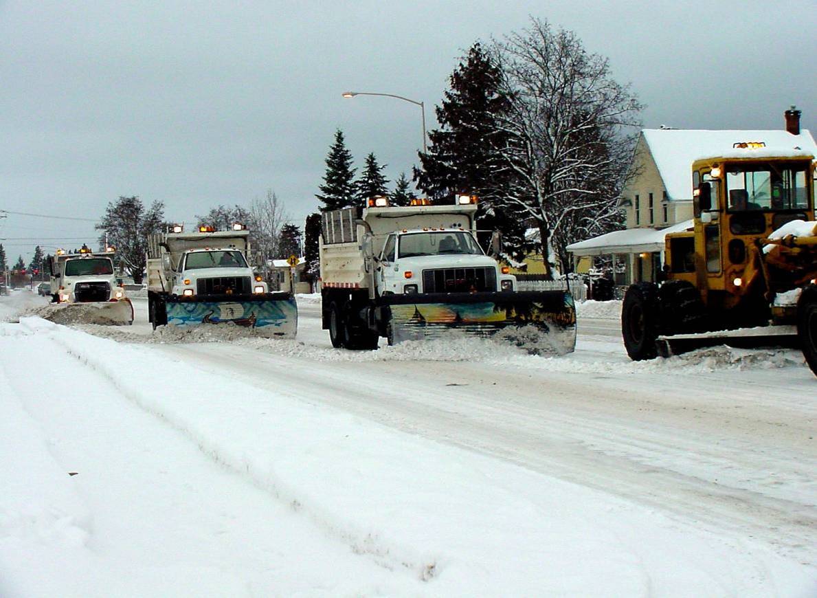 winter plowing